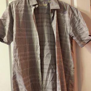 Short sleeve Burberry button down